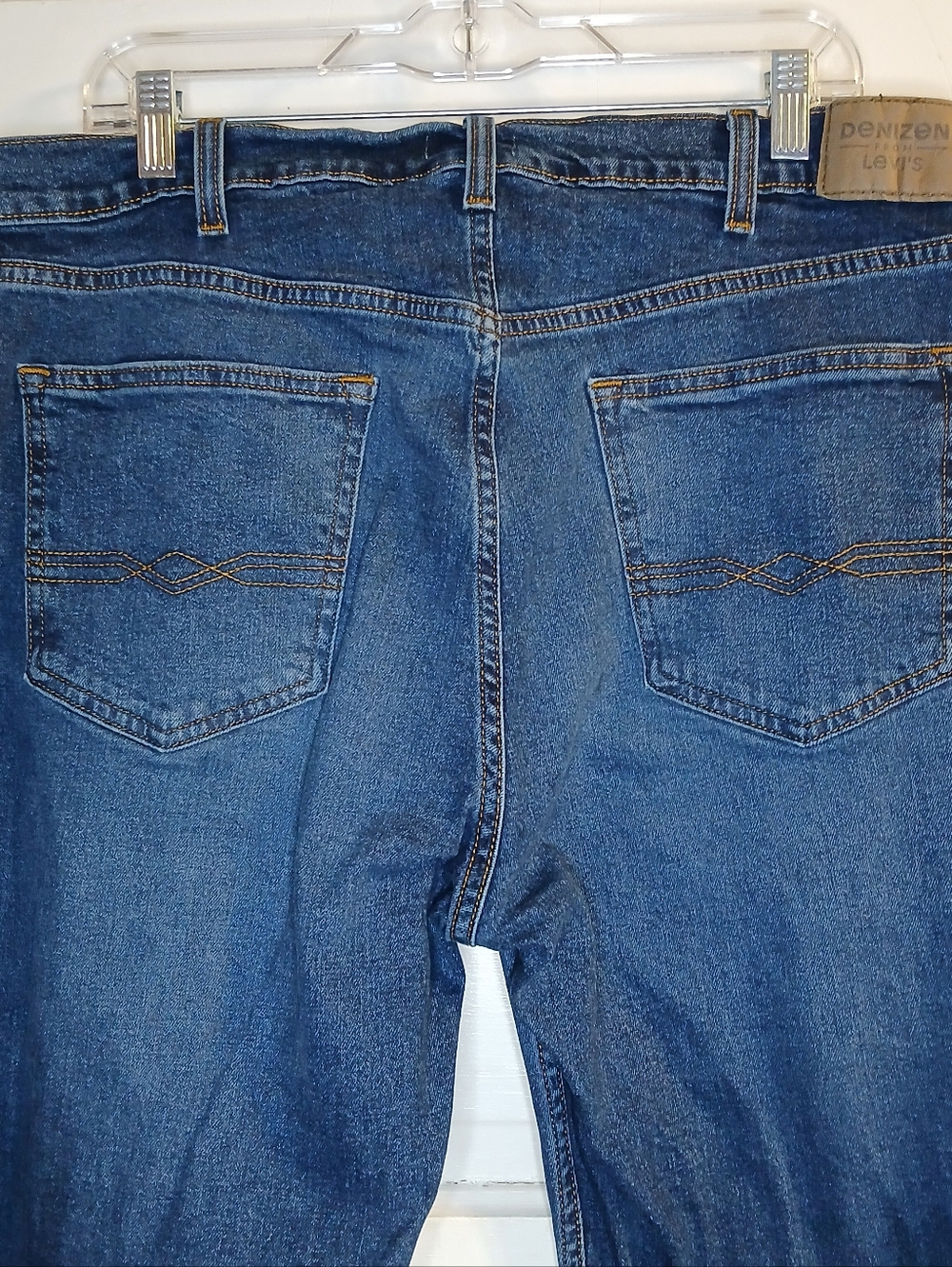 Denizen Levi’s 285 Relaxed Jeans Mens 40x32 Blue Straight Leg Medium Wash